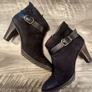 Paul Green Leather Booties